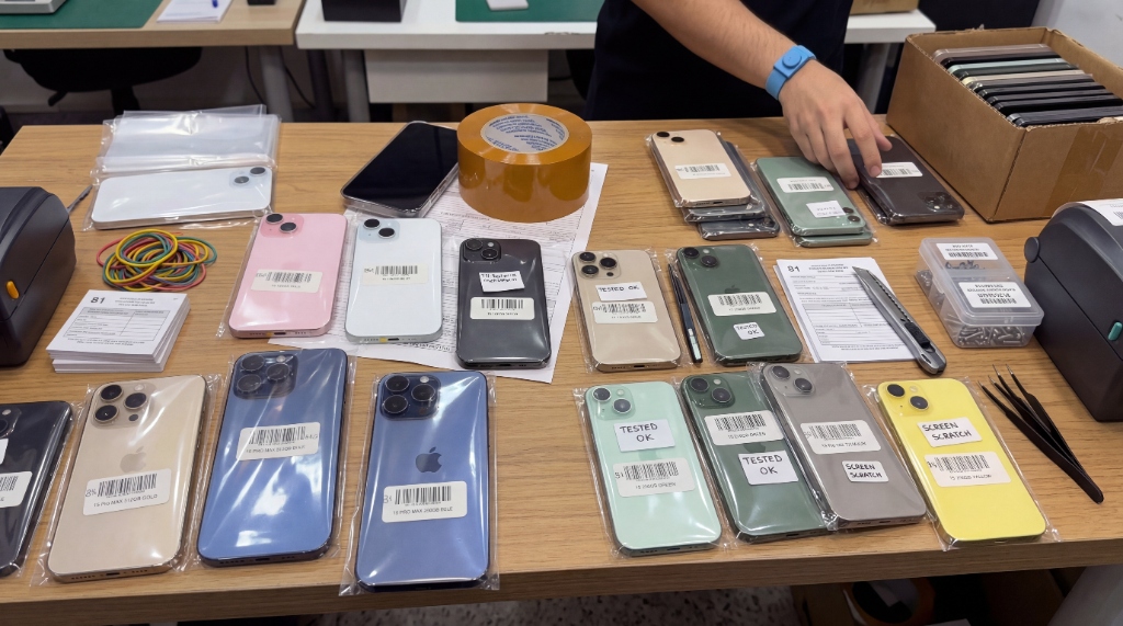 iPhones testados e classificados
